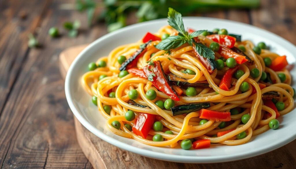 fideuá vegetariana fideuá vegetariana