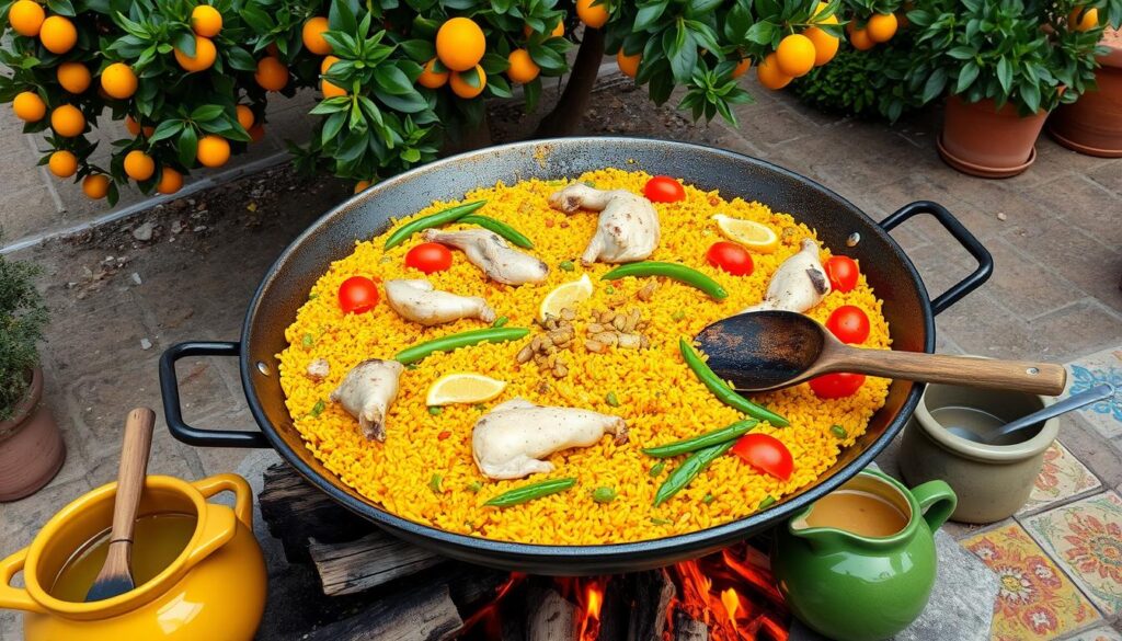 paella valenciana paella valenciana
