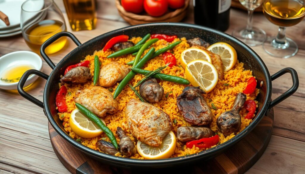 paella valenciana paella valenciana