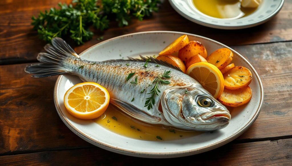 dorada al horno con limón dorada al horno con limón